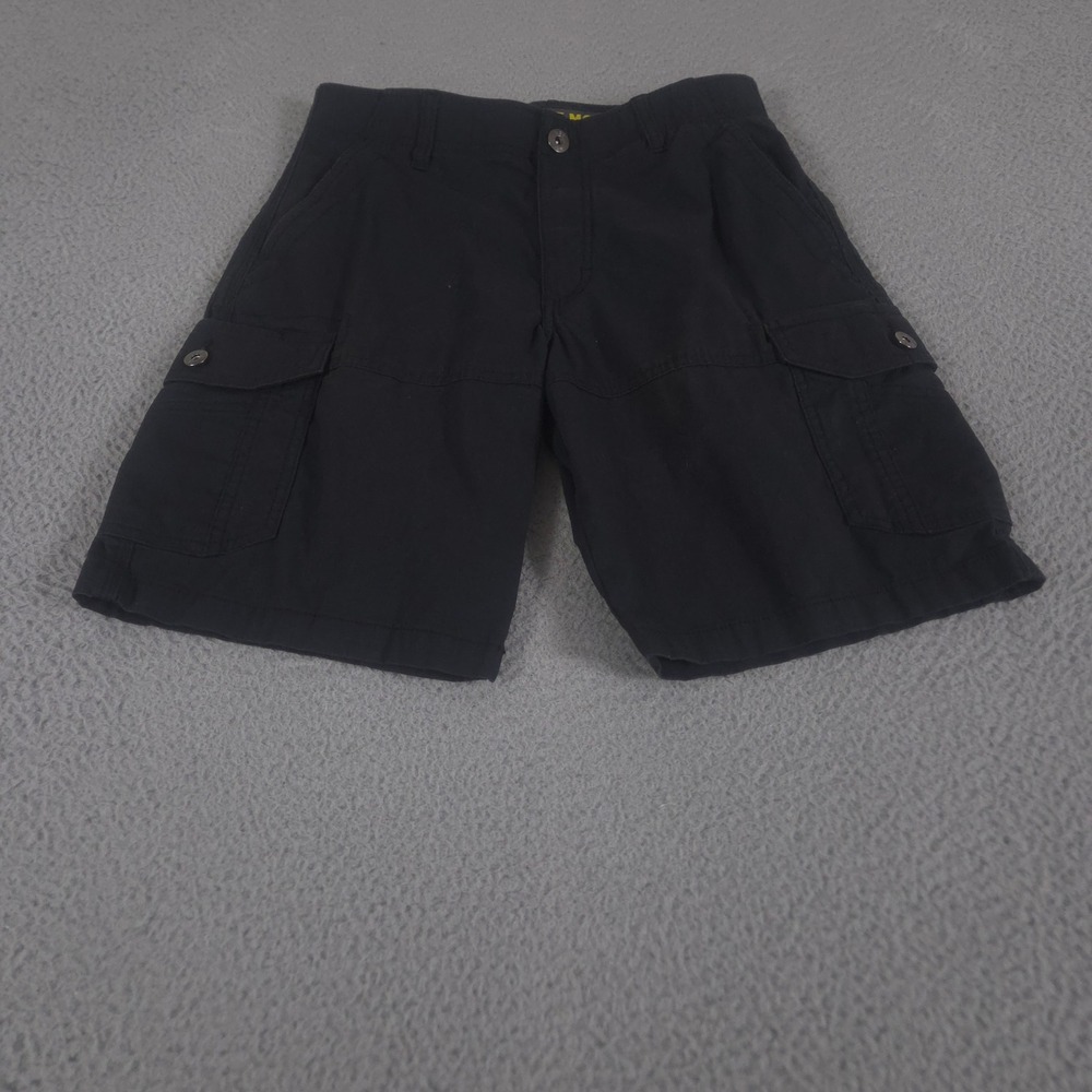 Lee Shorts Men 29 Black Extreme Motion Cotton Blend Stretch Cargo Pockets Preppy